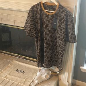 Fendi FF Logos T-Shirt